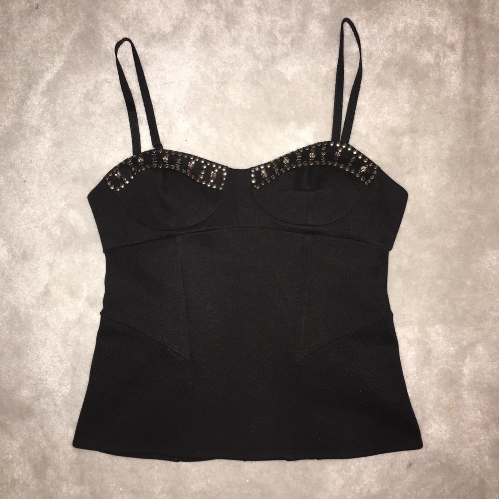 Patterson J Kincaid - Twill Preston Bustier NWT Sm